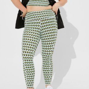 TORRID -ACTIVE CORE LEGGING WITH SIDE POCKET - Olivine Anya Geo - SZ 0/M